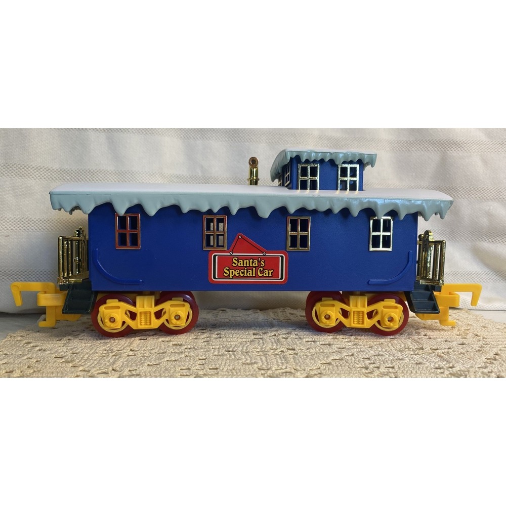 Vintage Toy State Animated Christmas Magic Express Train Santa's Special Car